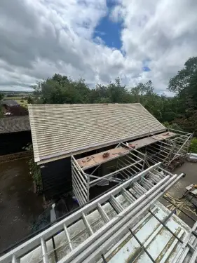 Click Here To Enlarge This Photo Of Re-roof with new tiles