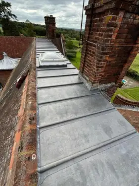 Click Here To Enlarge This Photo Of Roofing with Lead