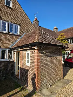 Click Here To Enlarge This Photo Of Lower Roof Replacement