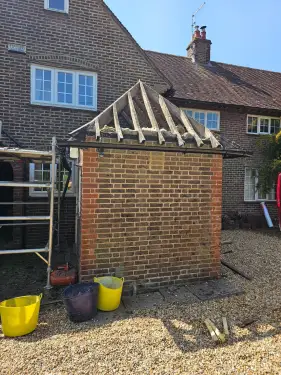 Click Here To Enlarge This Photo Of Lower Roof Replacement